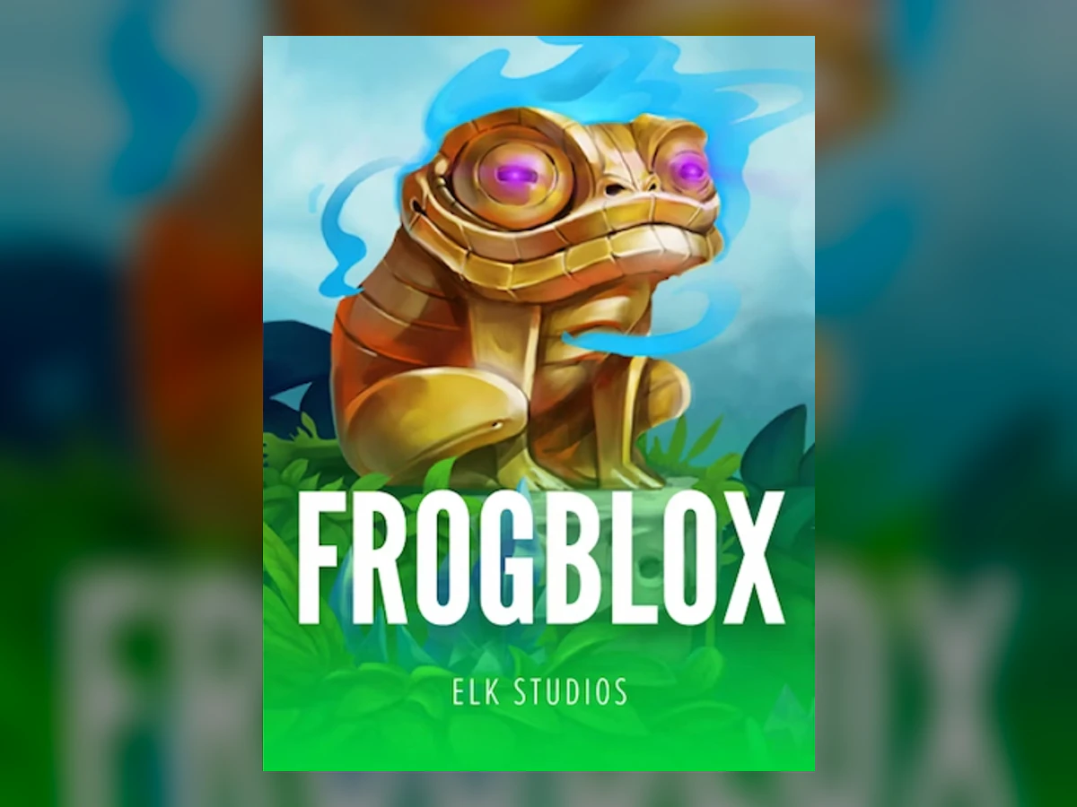 Frogblox slot game artwork
