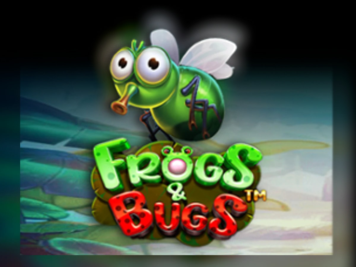 Frogs & Bugs slot game artwork