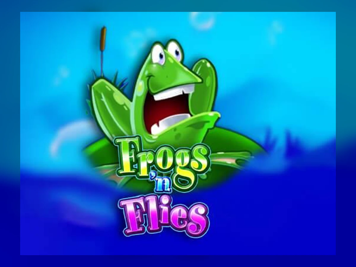 Frogs 'n Flies slot game artwork