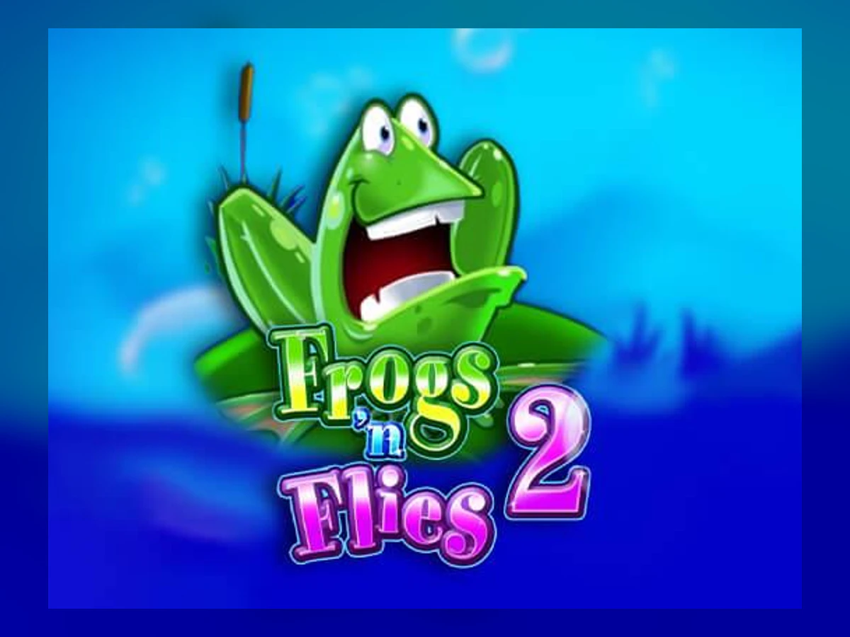 Frogs 'n Flies 2 slot game artwork