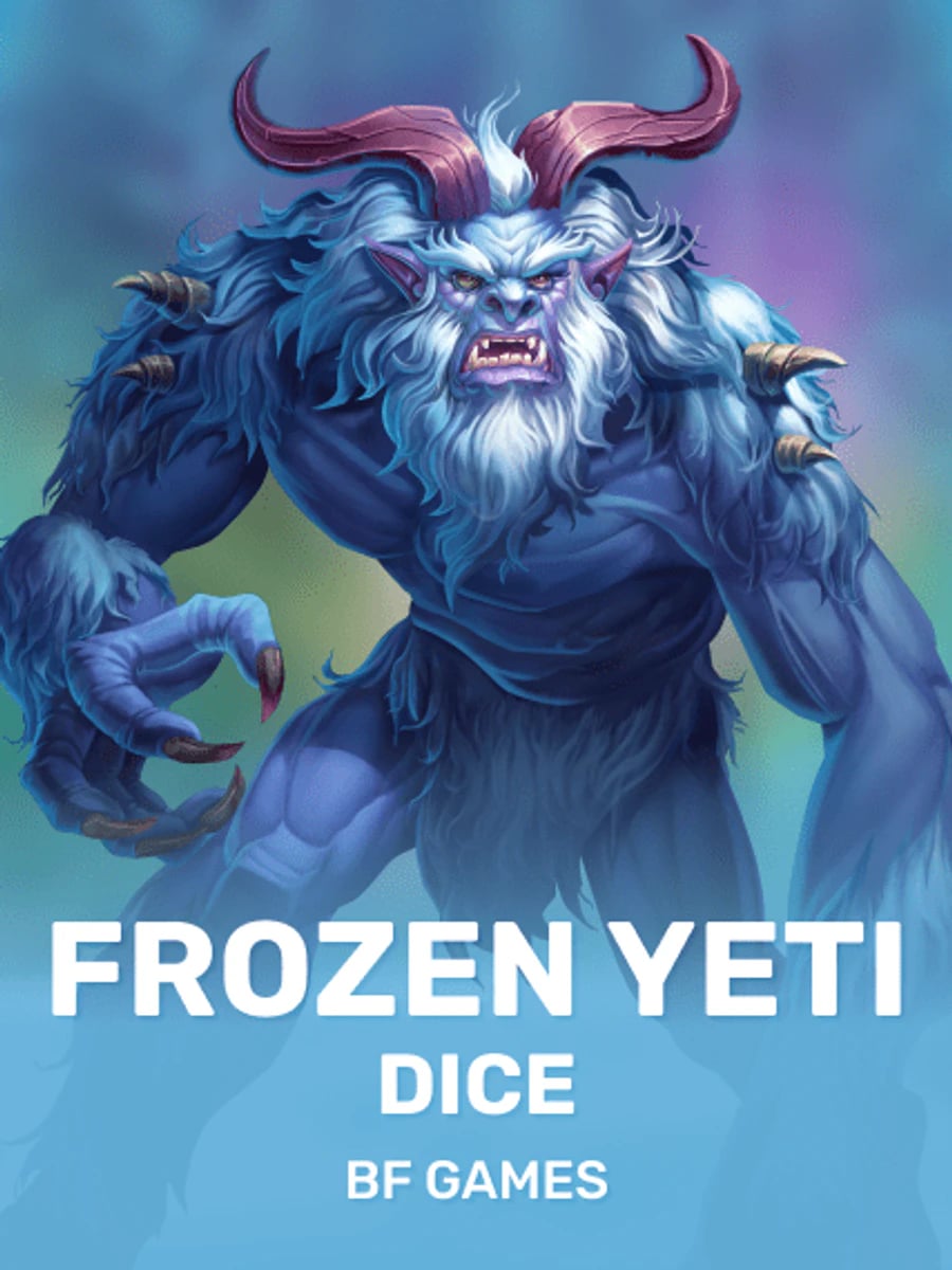 Frozen Yeti Dice slot game artwork