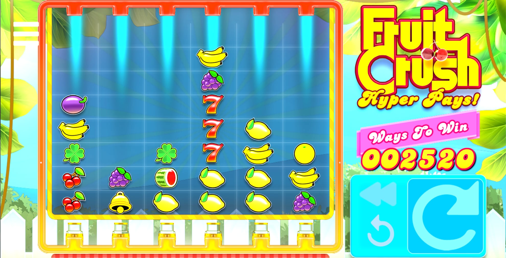 Fruit Crush (Concept Gaming) slot game artwork