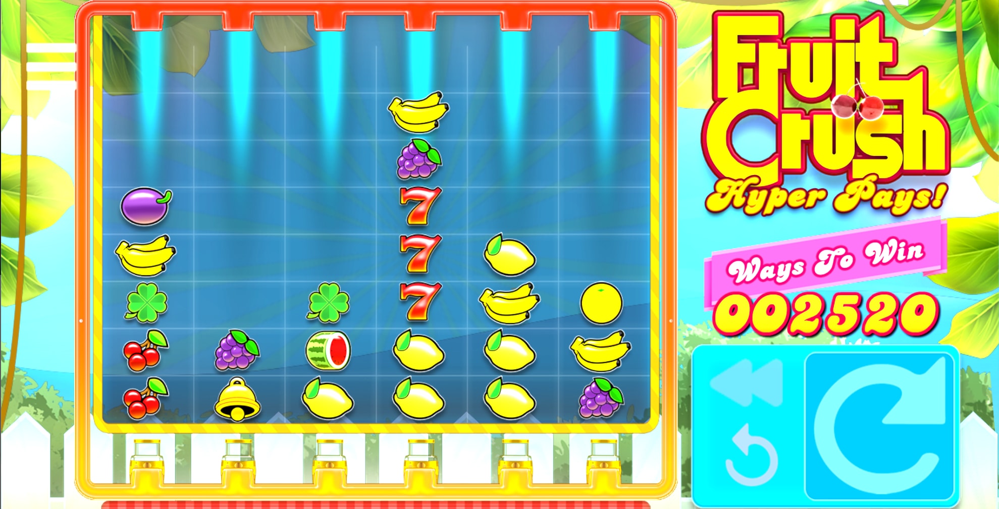 Fruit Crush (Concept Gaming) slot game artwork