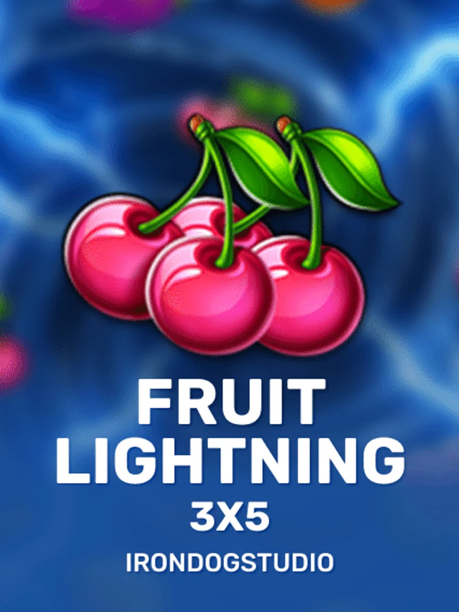 Fruit Lightning 3x5 slot game artwork