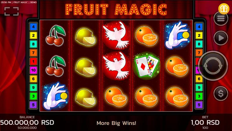 Fruit Magic (Fazi) slot game artwork