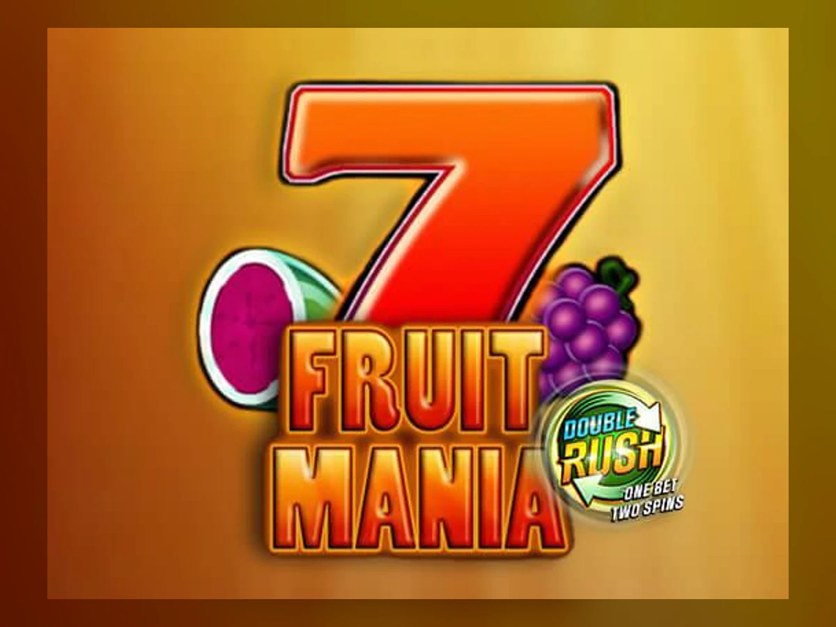 Fruit Mania Double Rush slot game artwork