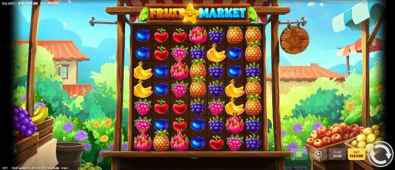 Fruit Market slot game artwork