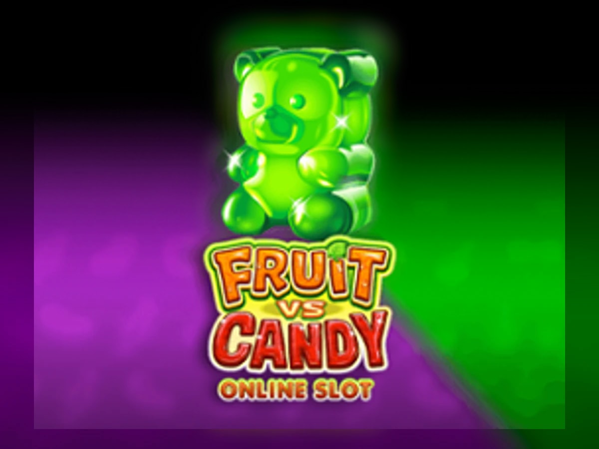 Fruit vs Candy slot game artwork