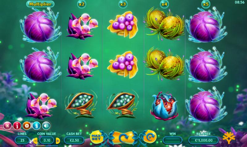 Fruitoids slot game artwork