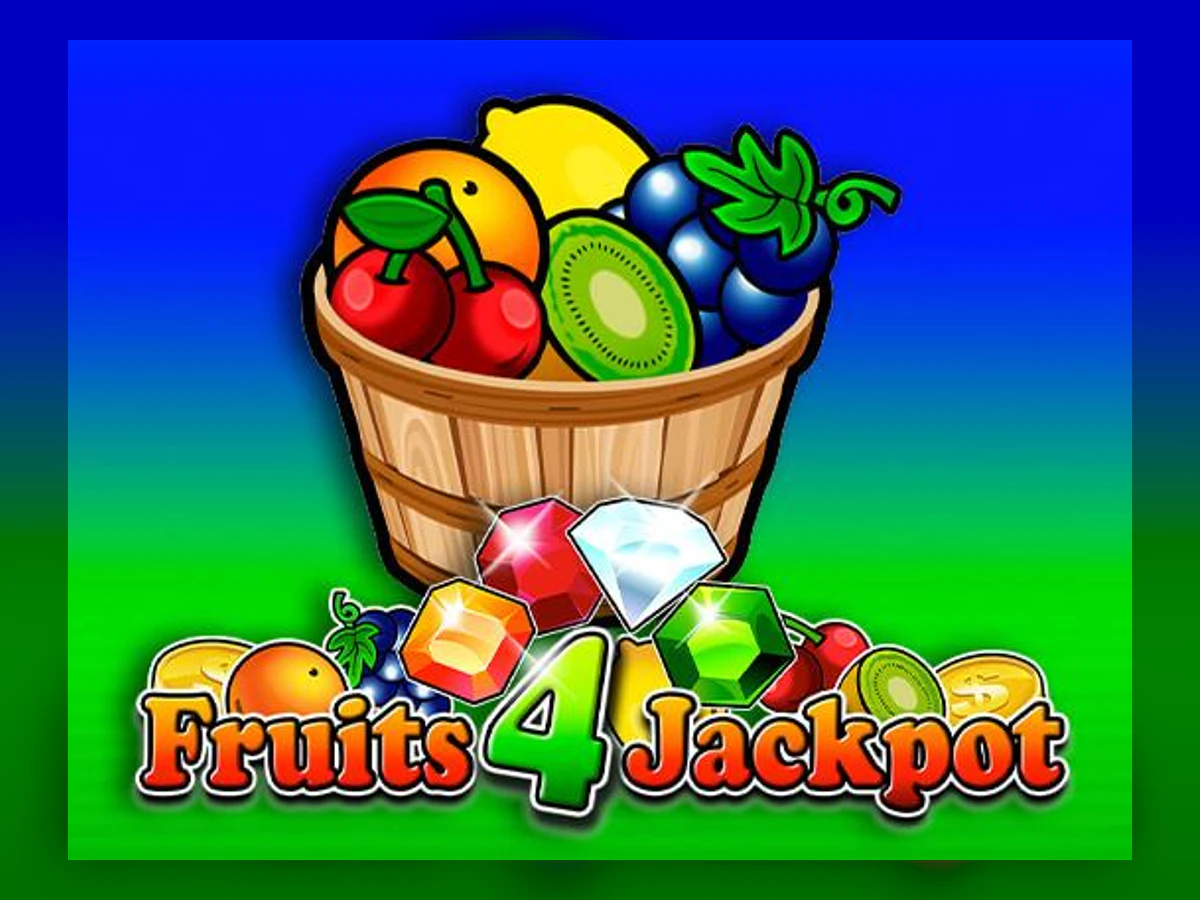 Fruits 4 Jackpot slot game artwork