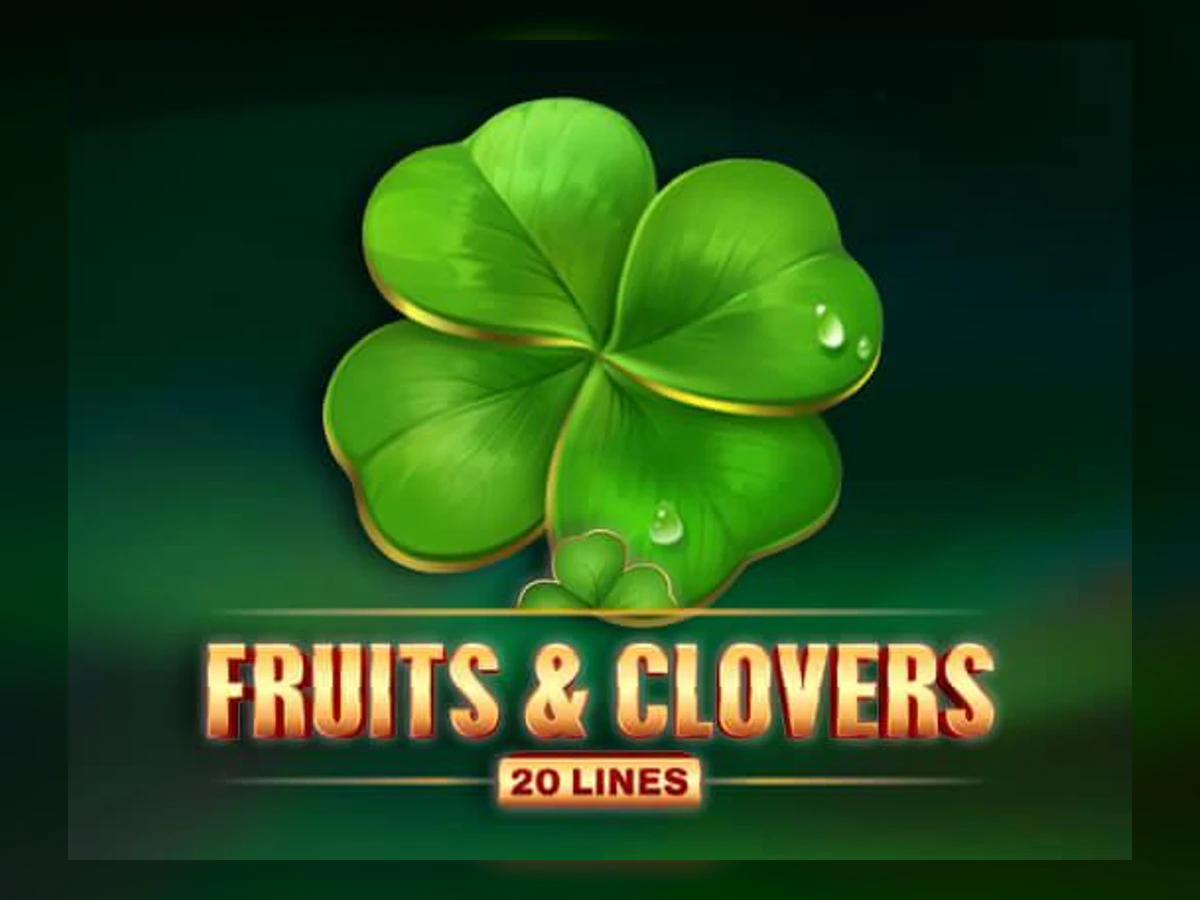 Fruits & Clovers 20 lines slot game artwork