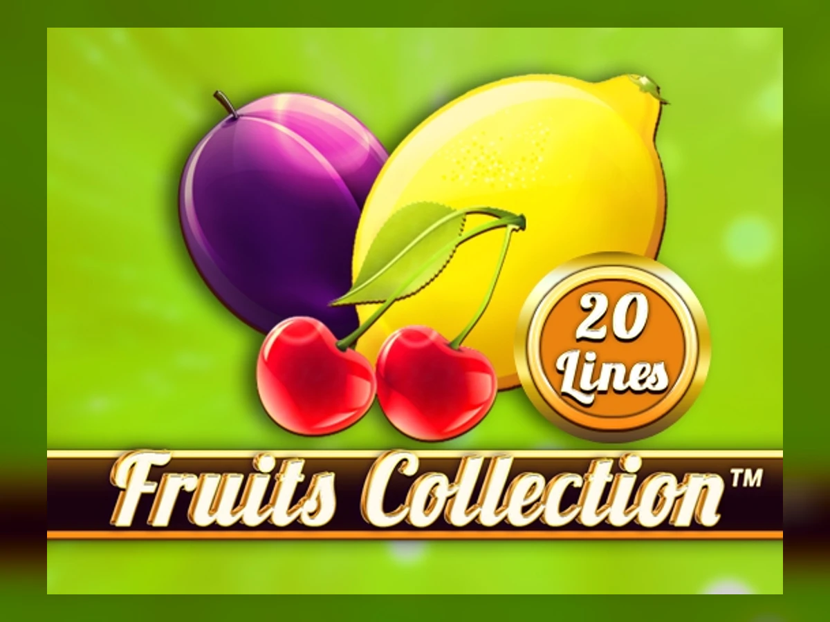 Fruits Collection 20 Lines slot game artwork