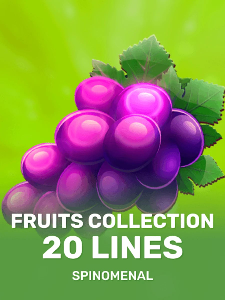 Fruits Collection 20 Lines slot game artwork