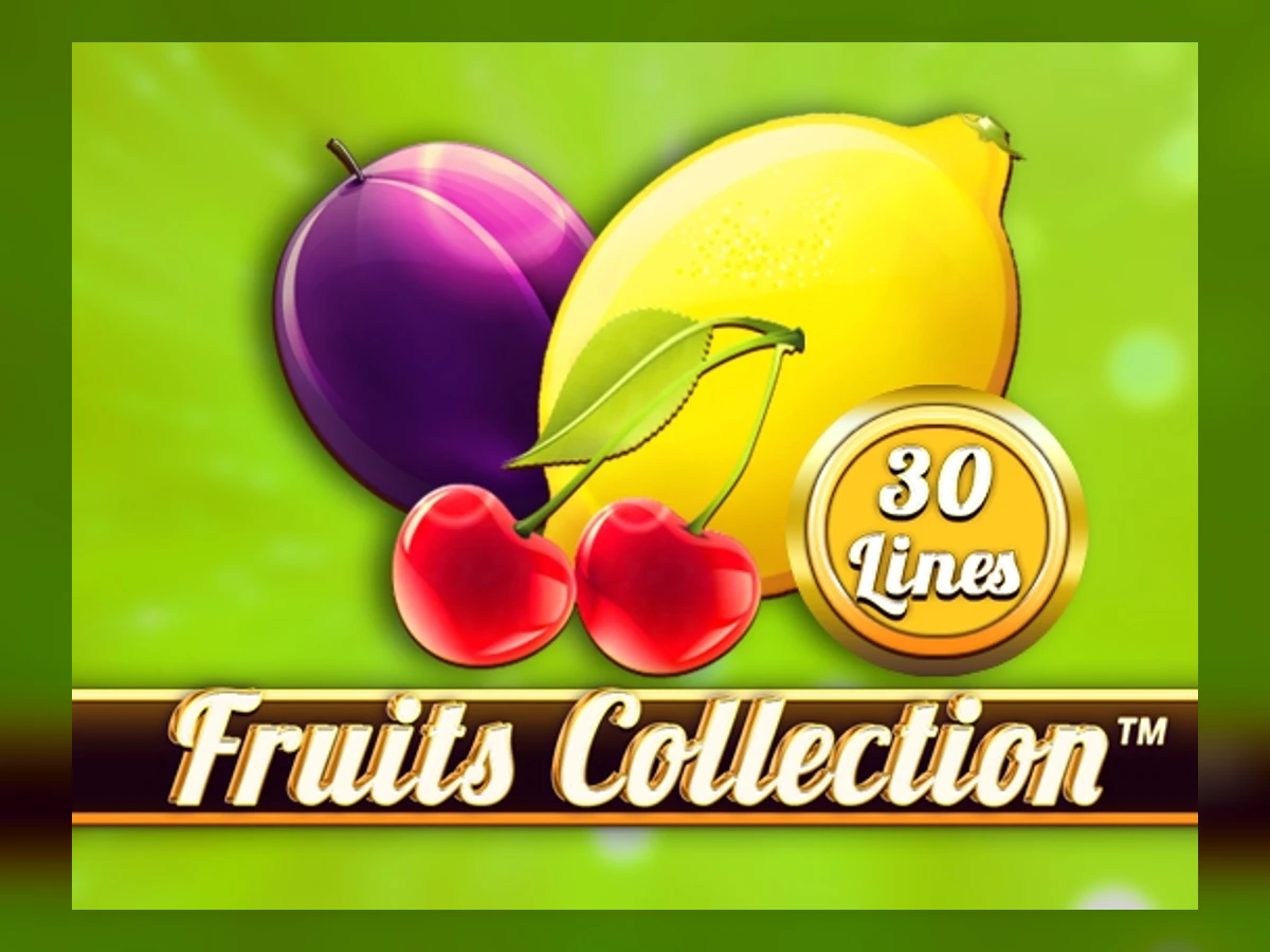 Fruits Collection 30 Lines slot game artwork