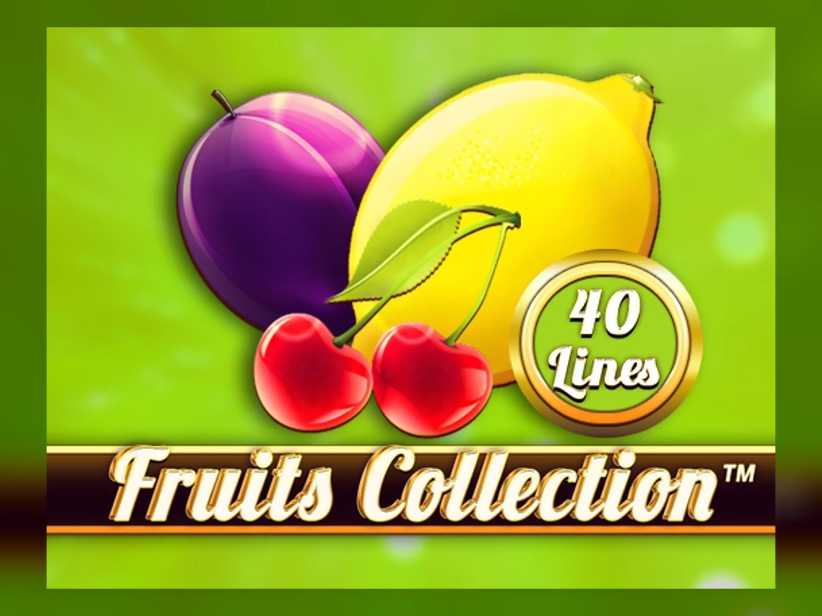 Fruits Collection 40 Lines slot game artwork