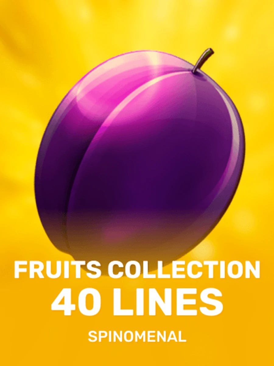 Fruits Collection 40 Lines slot game artwork