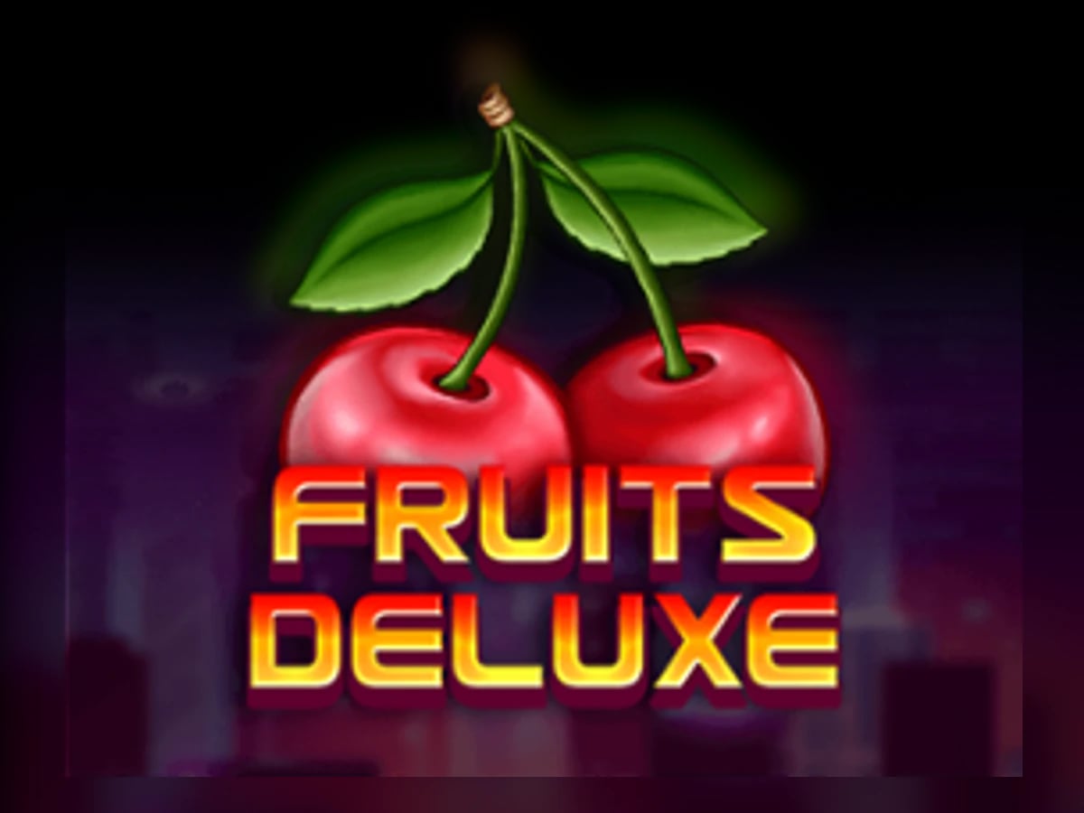 Fruits Deluxe slot game artwork