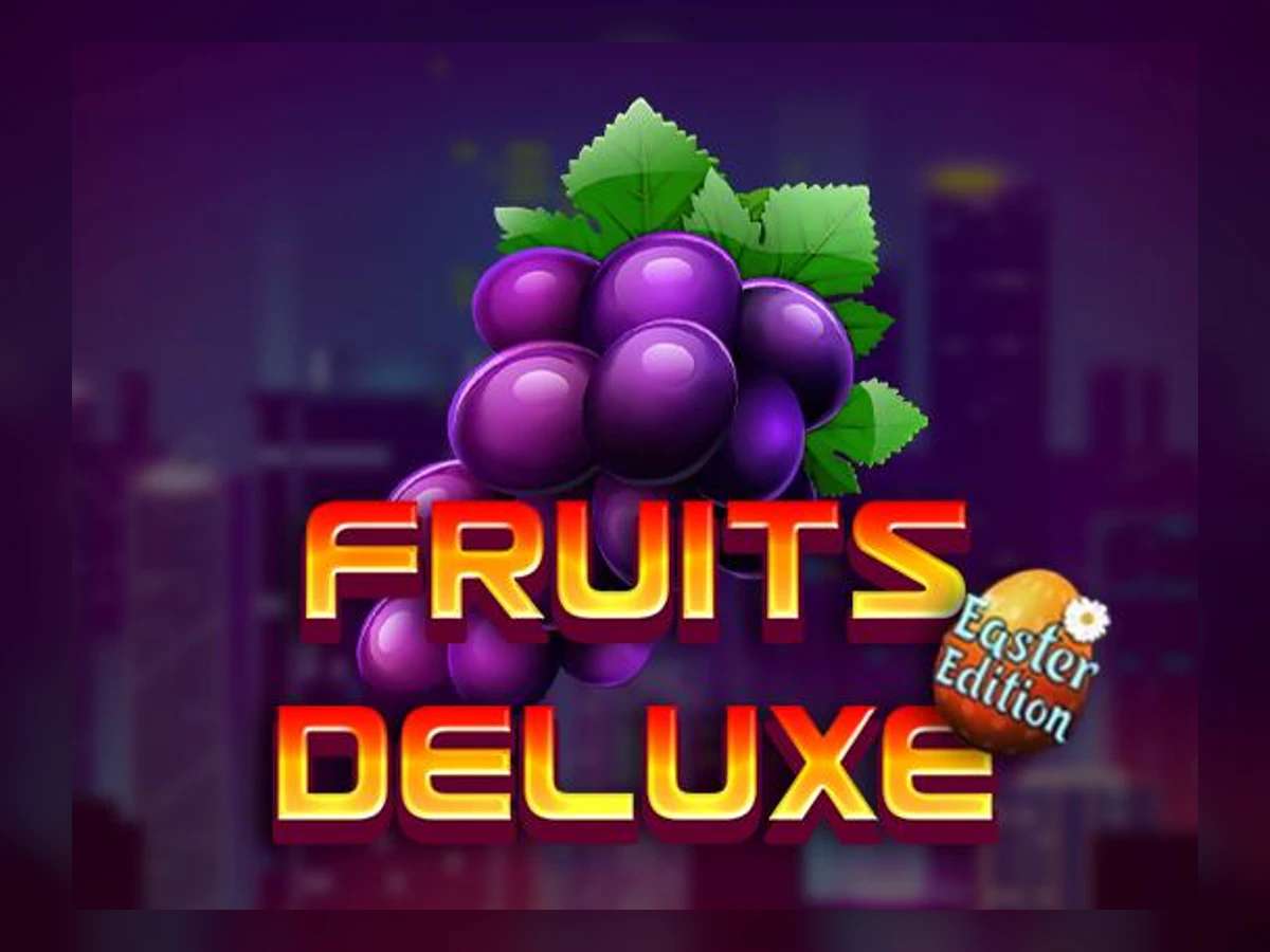 Fruits Deluxe Easter Edition slot game artwork