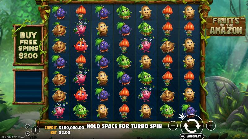 Fruits Of The Amazon slot game artwork