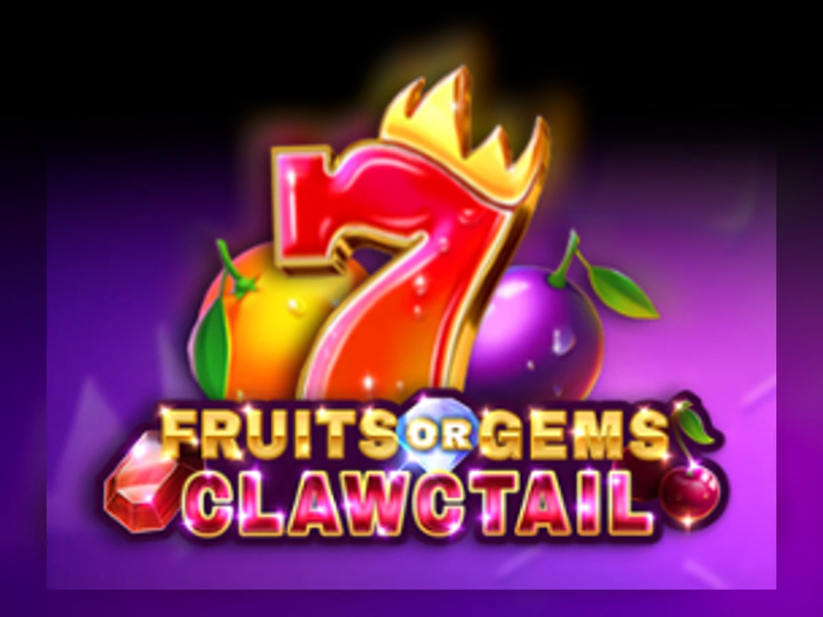 Fruits or Gems: Clawctail slot game artwork