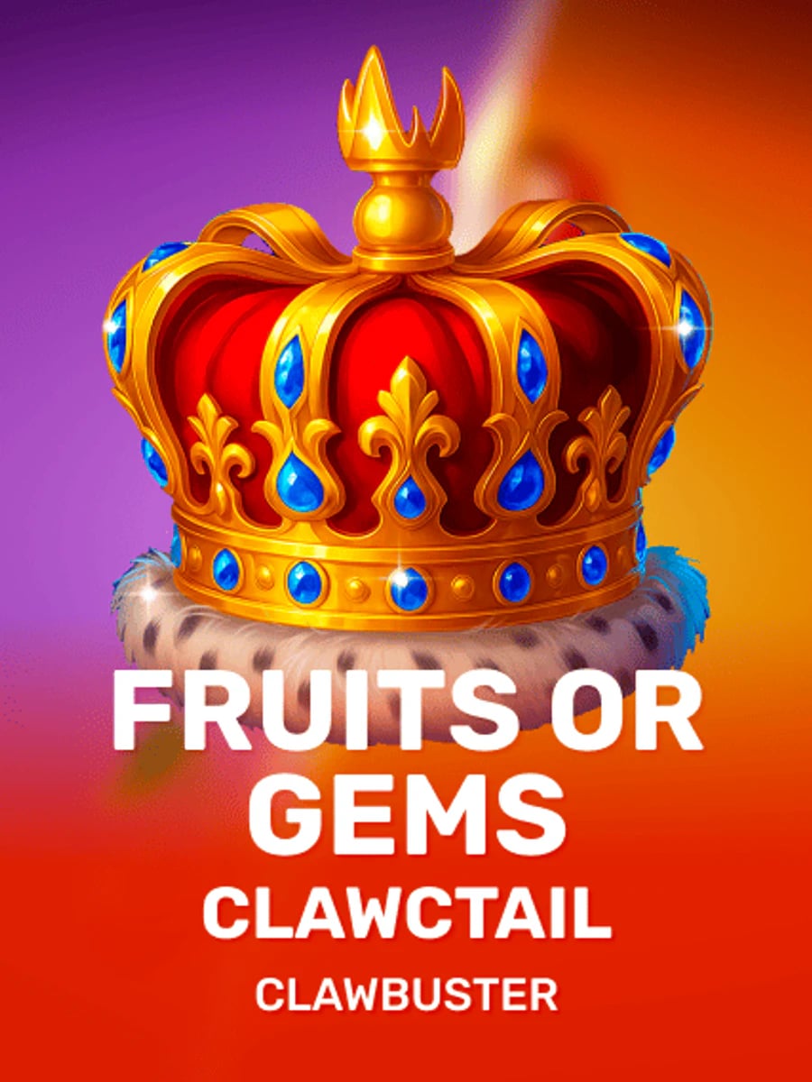 Fruits or Gems: Clawctail slot game artwork