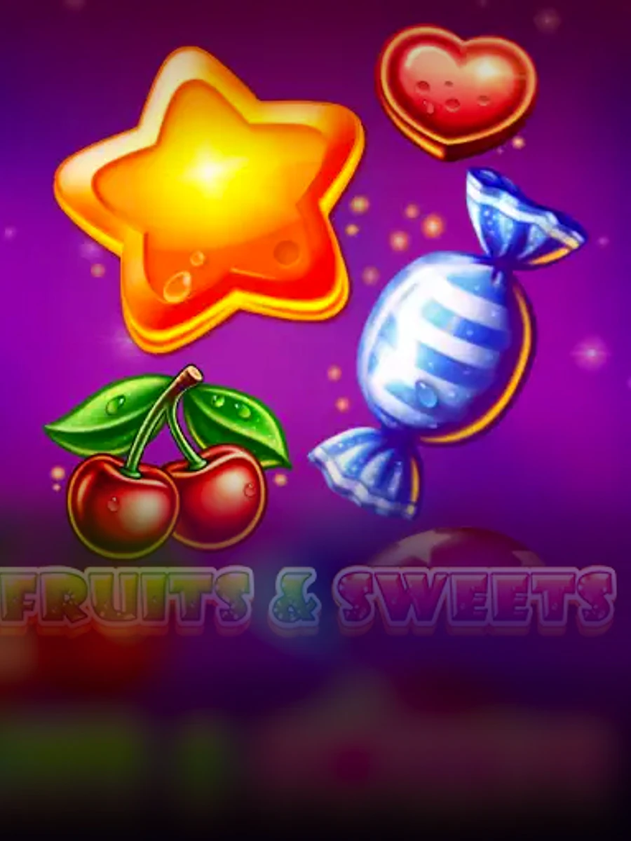 Fruits & Sweets slot game artwork