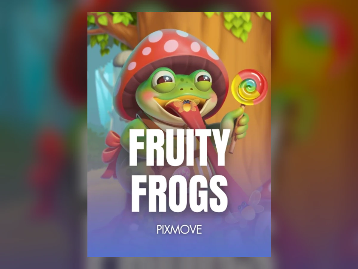 Fruity Frogs slot game artwork