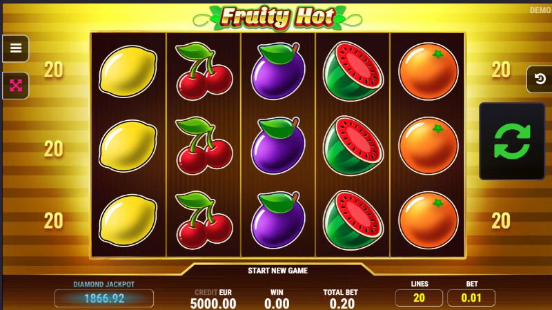 Fruity Hot (Fazi) slot game artwork