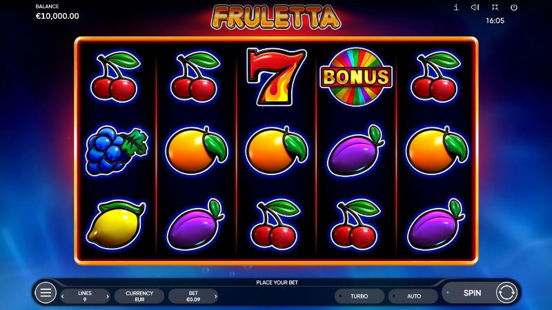 Fruletta slot game artwork