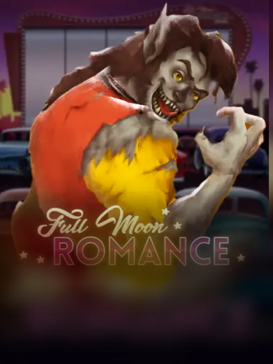 Full Moon Romance slot game artwork