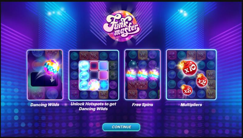 Funk Master slot game artwork
