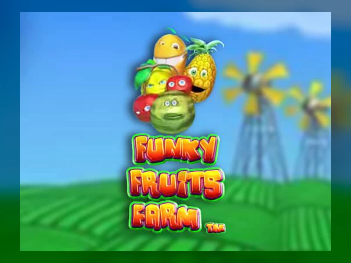 Funky Fruits Farm slot game artwork