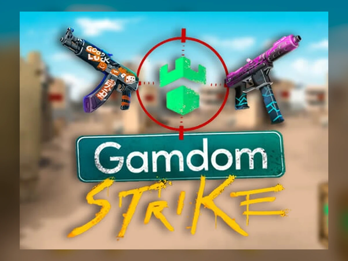 Gamdom Strike slot game artwork