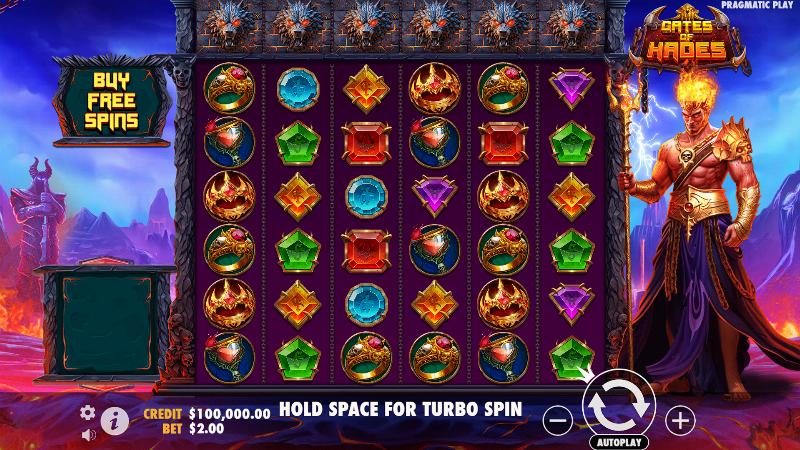 Gates Of Hades slot game artwork