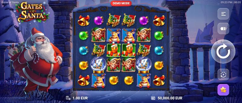 Gates Of Santa slot game artwork