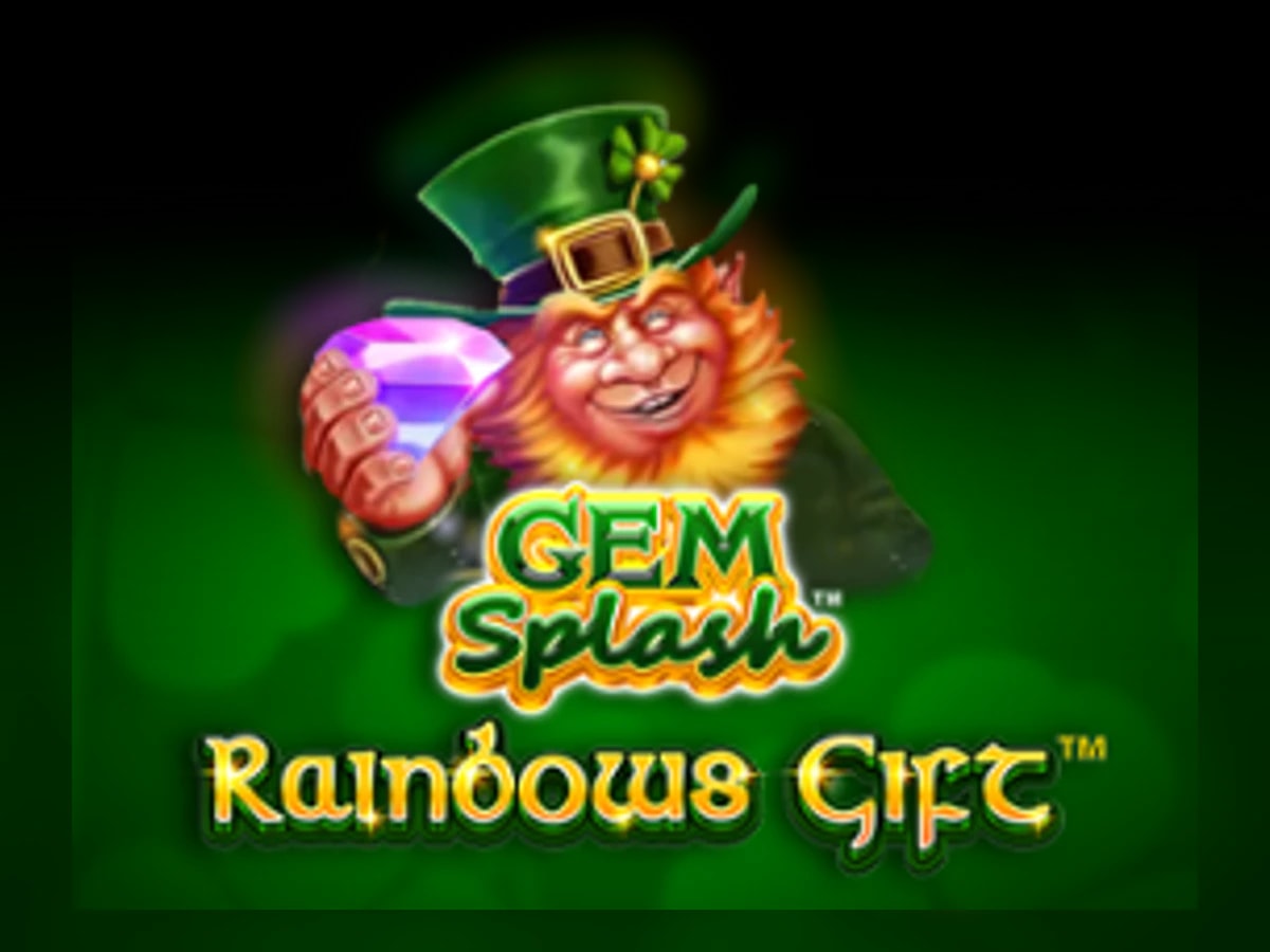 Gem Splash: Rainbows Gift slot game artwork