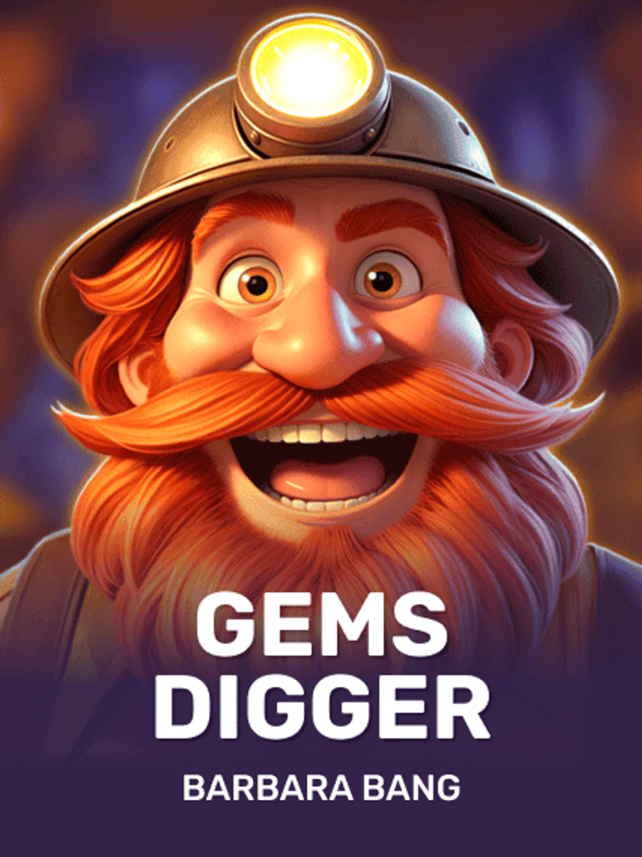 Gems Digger slot game artwork