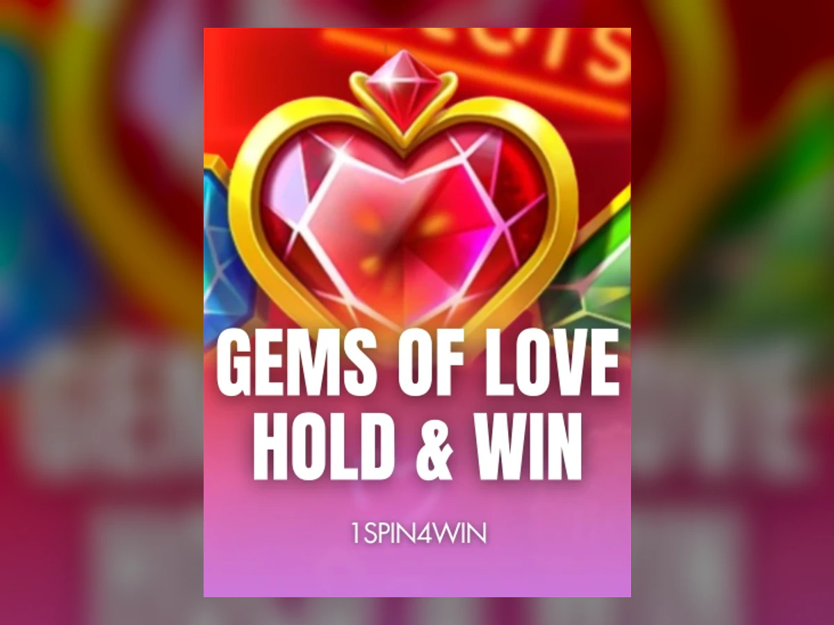 Gems of Love Hold & Win slot game artwork