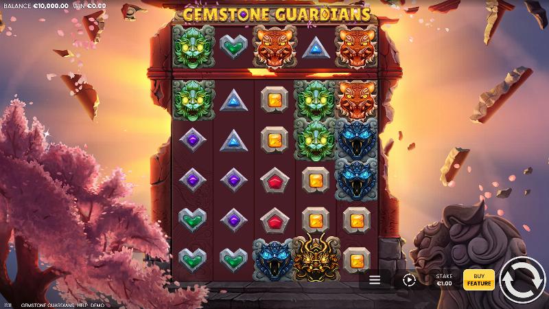 Gemstone Guardians slot game artwork