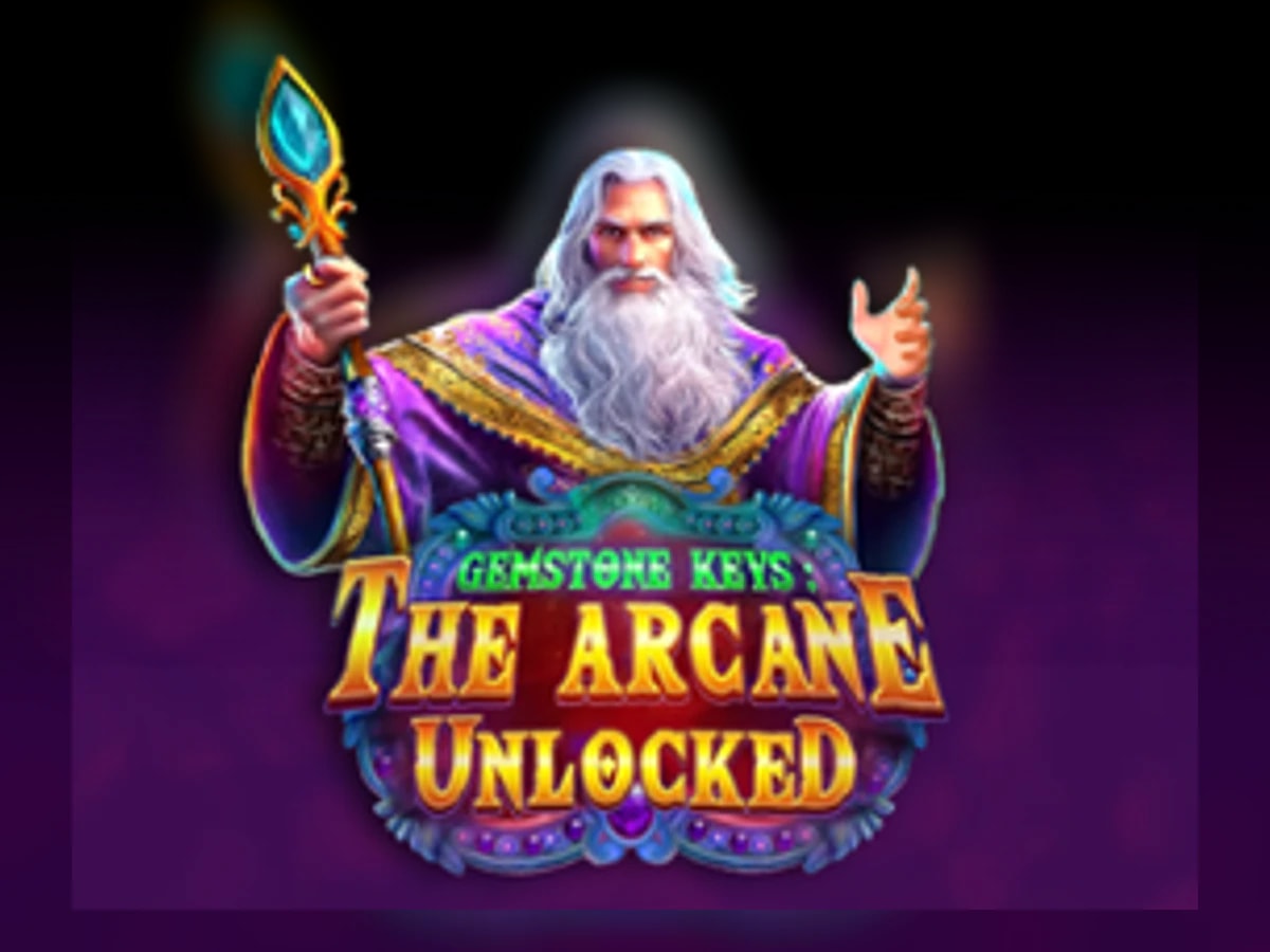 Gemstone Keys: The Arcane Unlocked slot game artwork