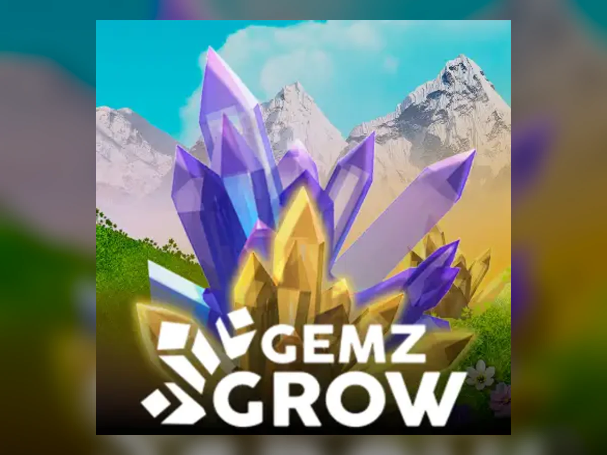 Gemz Grow slot game artwork