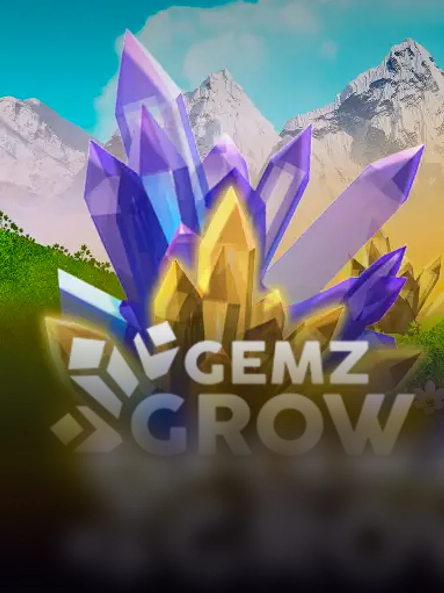 Gemz Grow slot game artwork