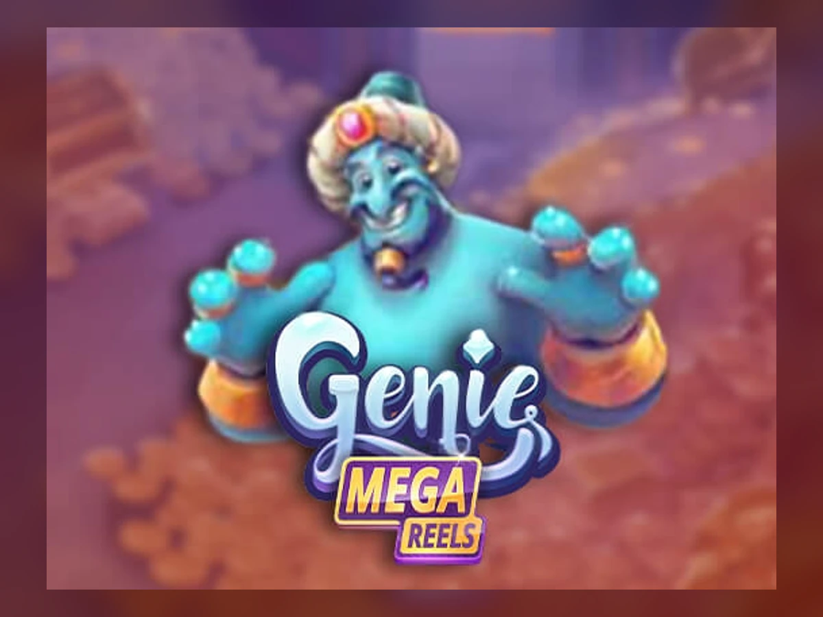 Genie Mega Reels slot game artwork