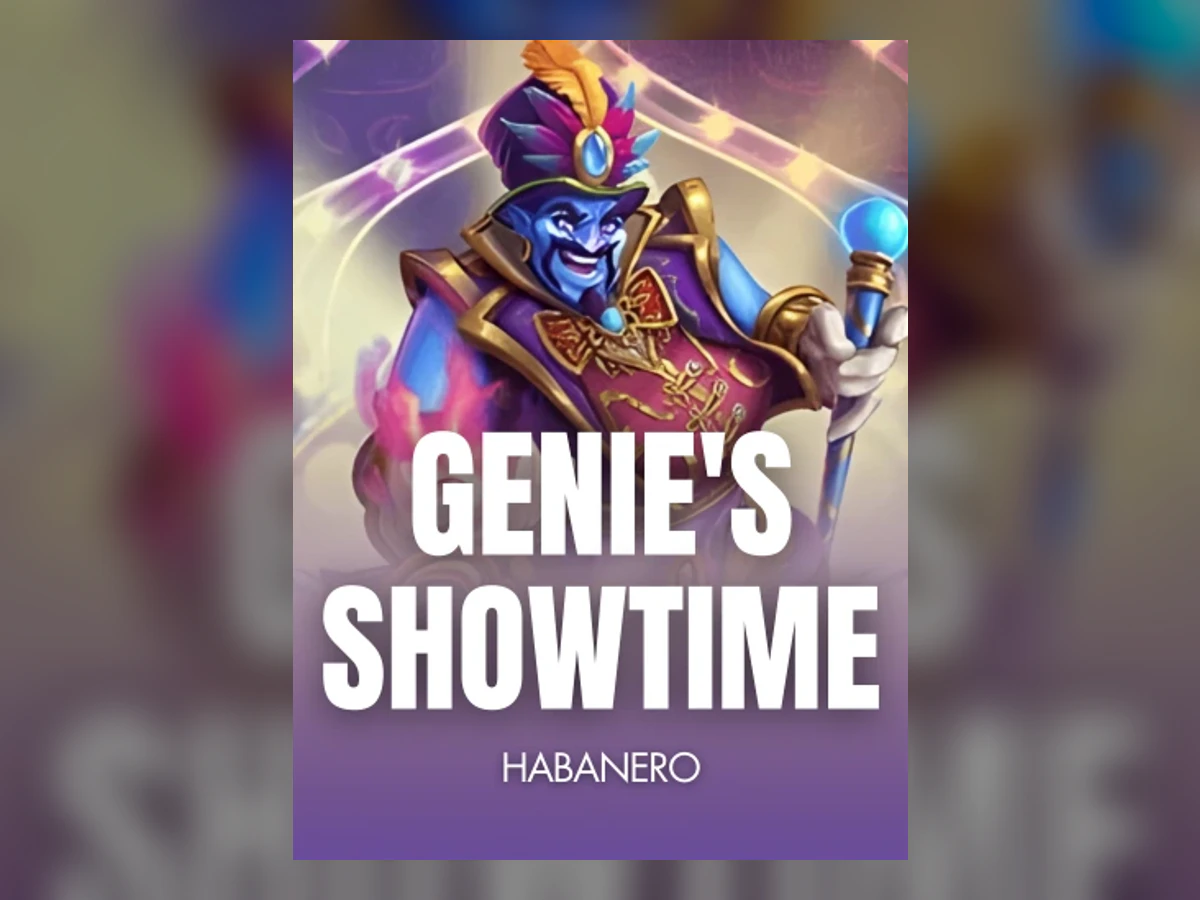 Genie's Showtime slot game artwork