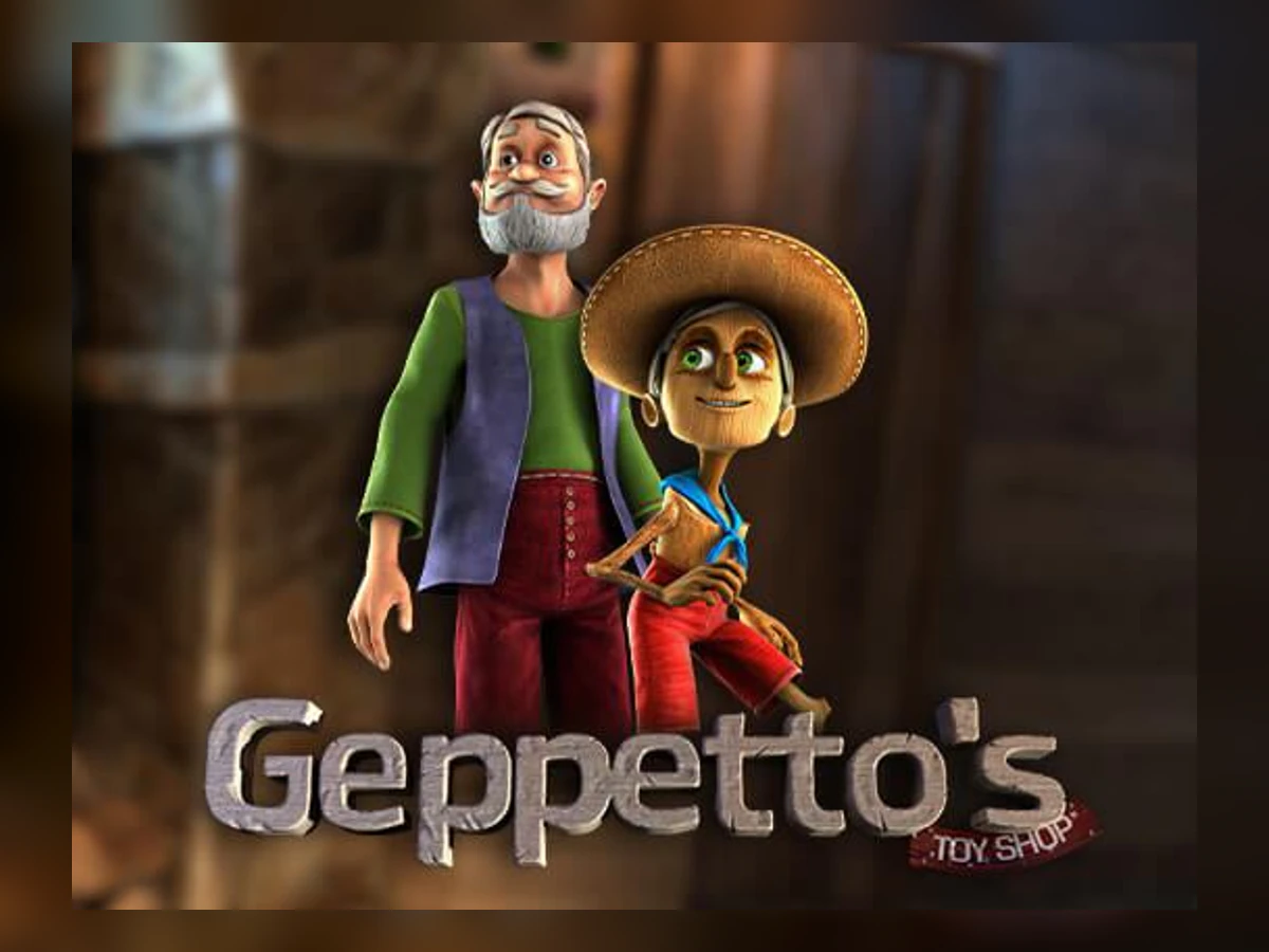 Geppetto's Toy Shop slot game artwork