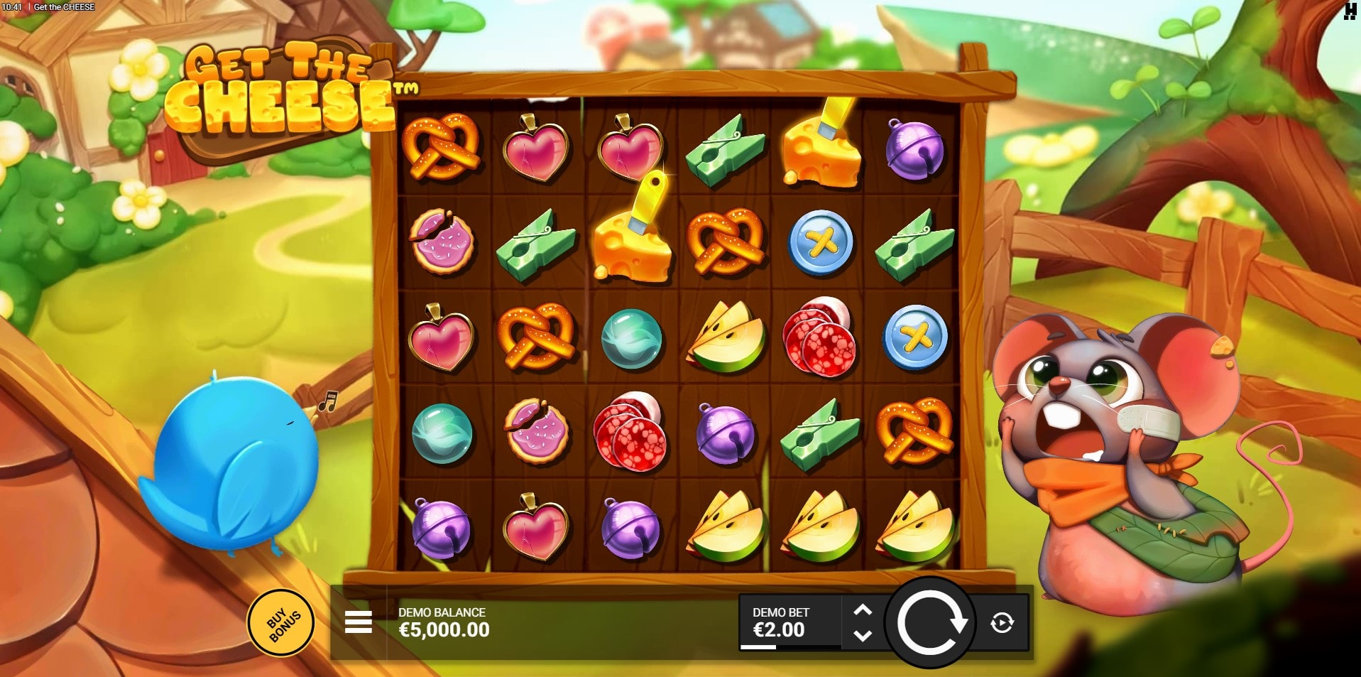 Get The Cheese slot game artwork