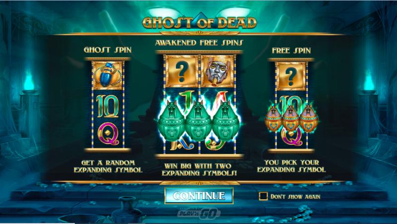 Ghost Of Dead slot game artwork