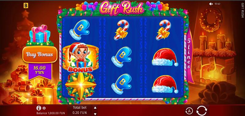 Gift Rush slot game artwork