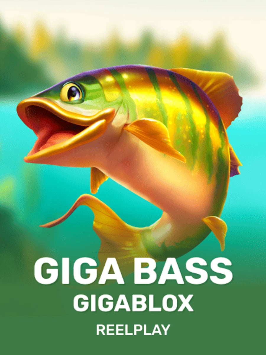 Giga Bass Gigablox slot game artwork