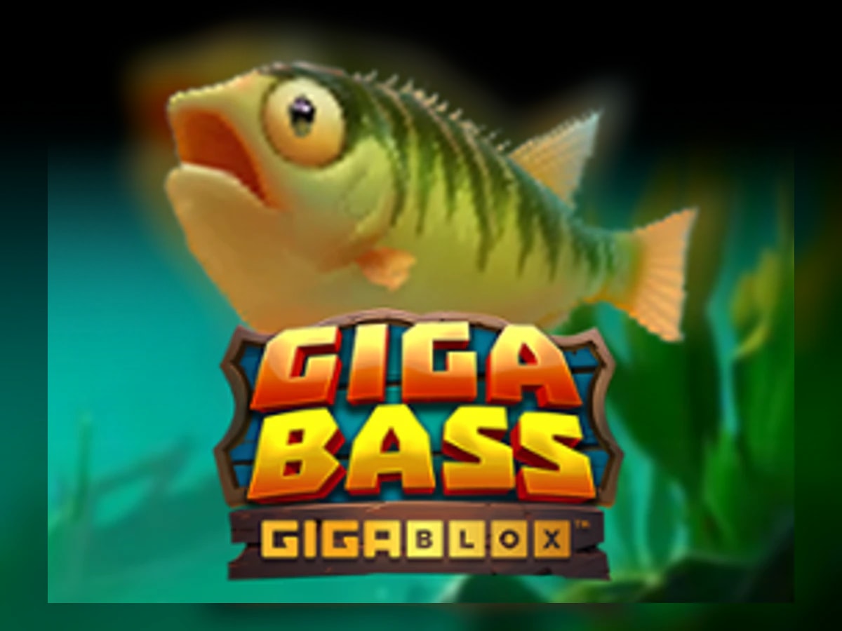 Giga Bass Gigablox slot game artwork